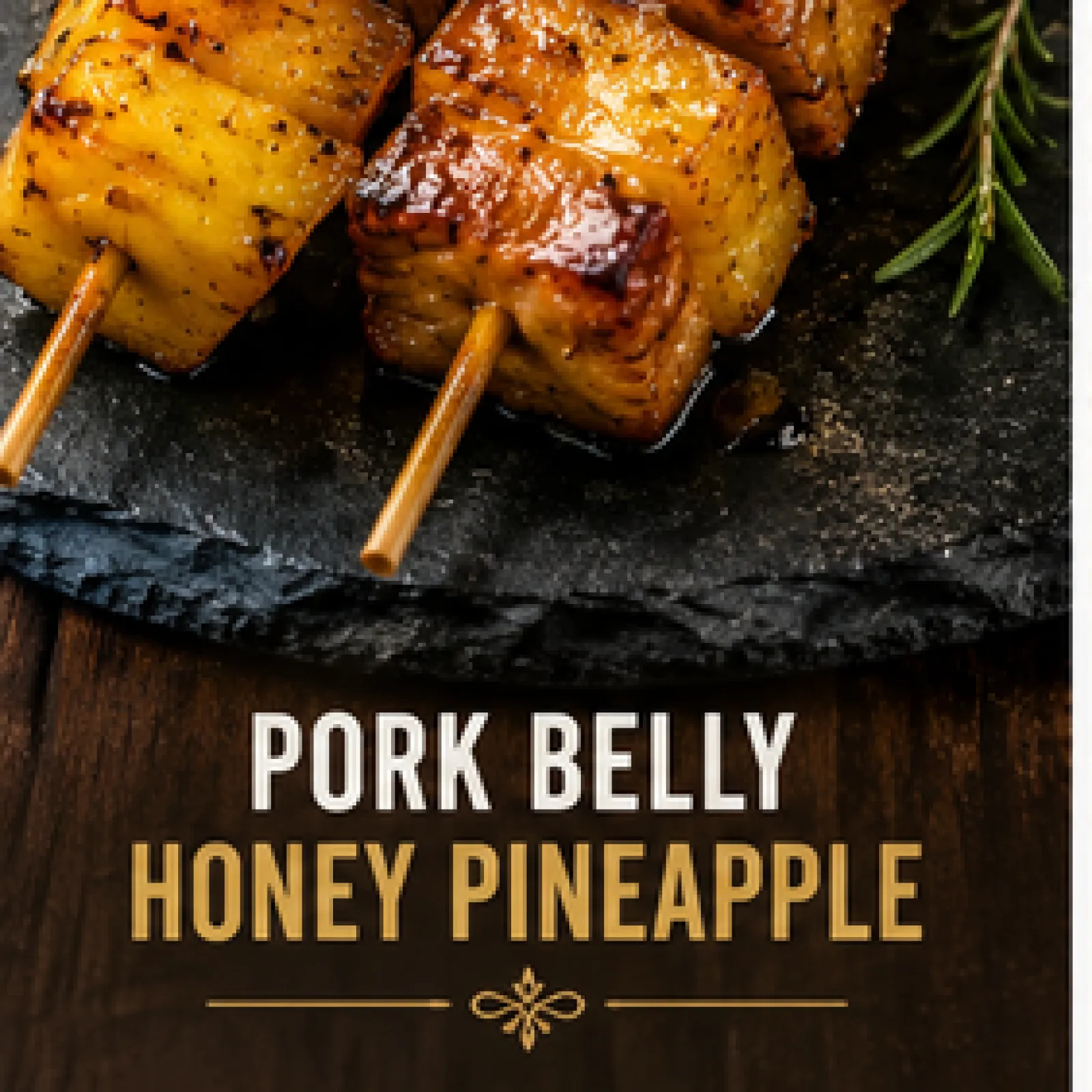 Pork Belly Honey Pineapple
